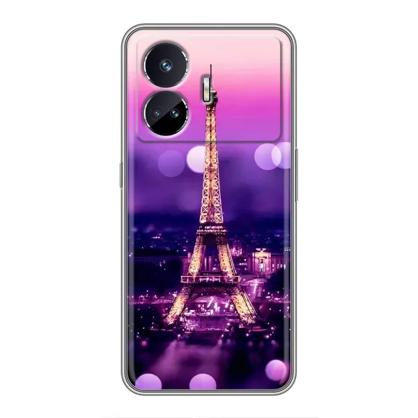Чехол с принтом «Париж Башня» для Realme GT5