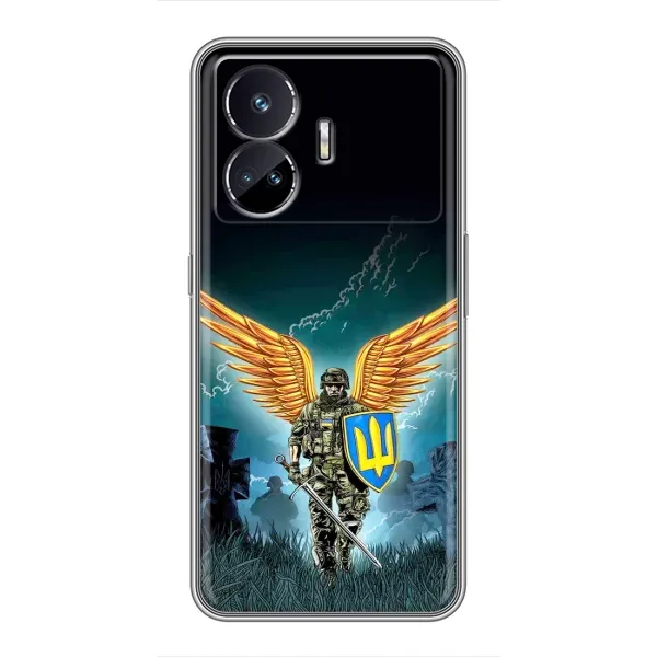 Чохол з принтом «Солдат ЗСУ» для Realme GT5 Чохол з принтом «Солдат ЗСУ» для Realme GT5