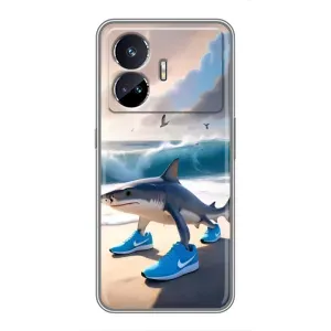Чехол с мемом Тралалело тралала на Realme GT5