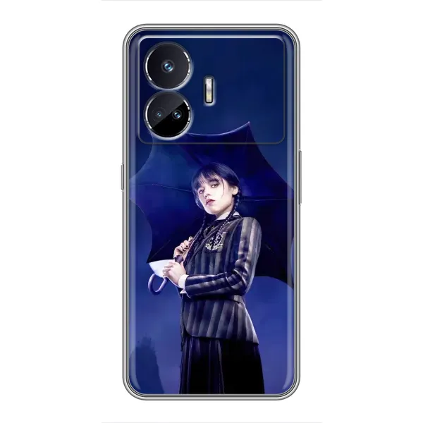 Чохол з принтом «Венсдей» для Realme GT5 Чохол з принтом «Венсдей» для Realme GT5