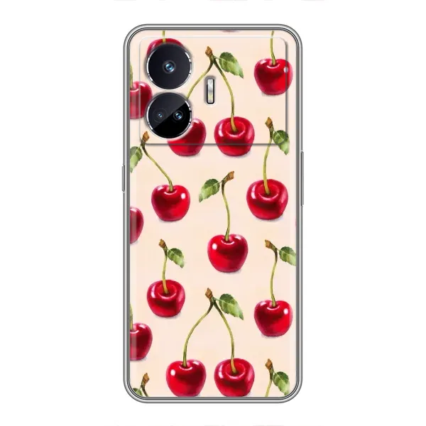 Чехол с принтом «Вишня» для Realme GT5