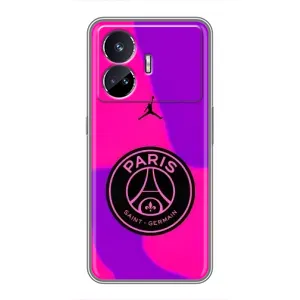 Чехлы PSG для Realme GT5 (AlphaPrint) (яркий ПСЖ)