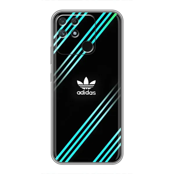 Чехол с принтом «Адидас с полосами» для Realme NARZO 30A