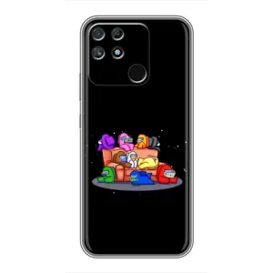 Чехол Амонг Ас для Realme NARZO 30A (AlphaPrint) (Амонг-ас)