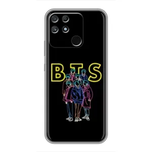 Чехлы BTS для Realme NARZO 30A (AlphaPrint) (BTS стайл)