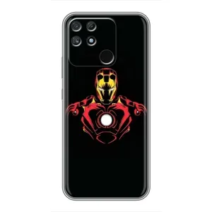 Чехлы с героями Марвел Realme NARZO 30A (VPrint) (Человек железный)