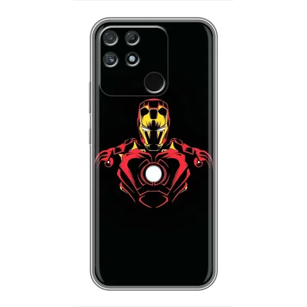 Чехол с принтом «Человек железный» для Realme NARZO 30A