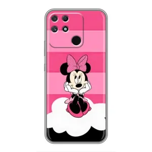 Эксклюзивный чехол для Realme NARZO 30A (AlphaPrint - Мультяшные) (Девочка Maus)