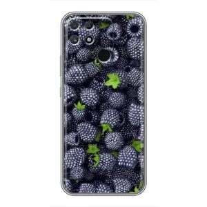 Чехлы с Фруктами для Realme NARZO 30A (VPrint) (Ежевика)