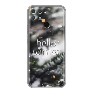 Новорічні, Святкові Чохли для Realme NARZO 30A - 2024 год (Hello winter)