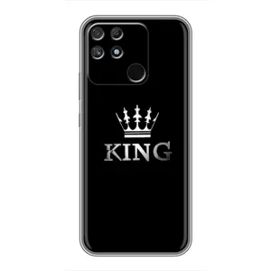 Чохол з Короною РєалМє НАРЗО 30А - (AlphaPrint) (KING)