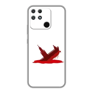 Чехол с принтом (Русский корабль...) для Реалми Нарзо 30А (AlphaPrint) (Кремлевский Корабль)