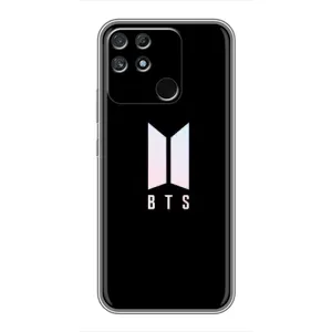 Чехлы BTS для Realme NARZO 30A (AlphaPrint) (Лого BTS)