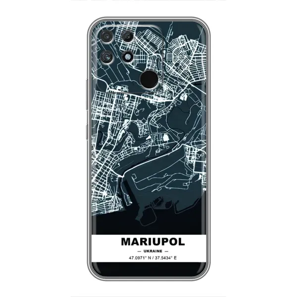 Чохол з принтом «Маріуполь» для Realme NARZO 30A