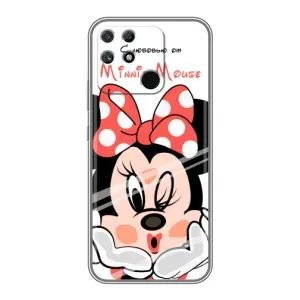 Эксклюзивный чехол для Realme NARZO 30A (AlphaPrint - Мультяшные) (Маус Минни)
