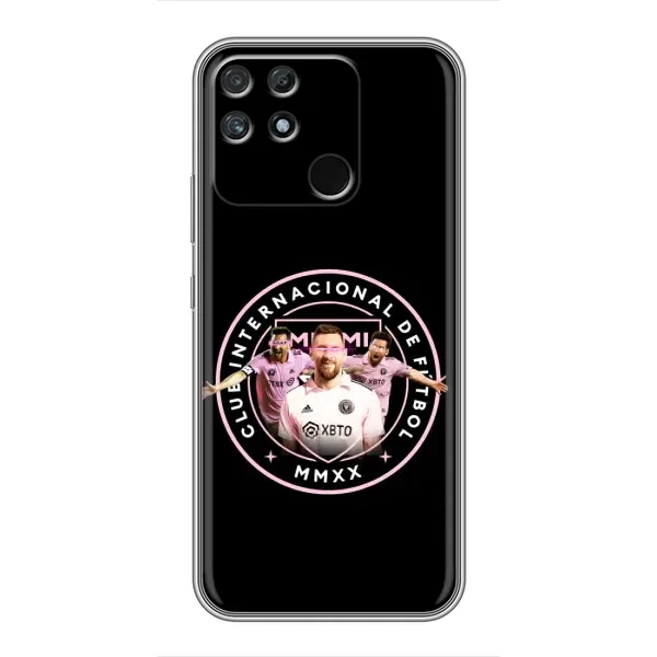 Чохол з принтом «Мессі в лого» для Realme NARZO 30A