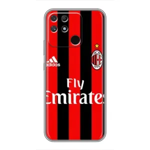 Чохли для Realme NARZO 30A (VPrint) - Футбольні клуби (Milan)