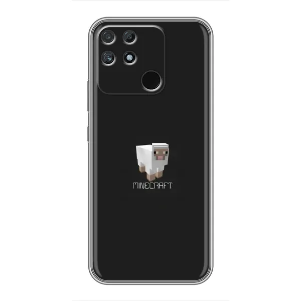 Чехол с принтом «Овечка Майнкрафт» для Realme NARZO 30A