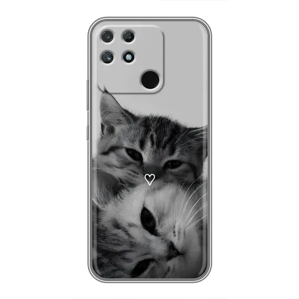 Чехол с принтом «Пара котов» для Realme NARZO 30A