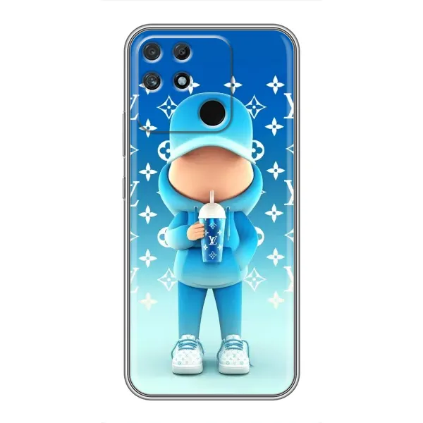 Чохол з принтом «Хлопець LV» для Realme NARZO 30A