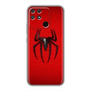 Чехол с человеком пауком для Realme NARZO 30A - (AlphaPrint) (Паук Марвел)