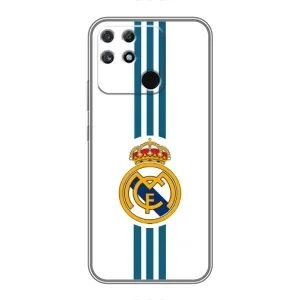 ФК Реал Мадрид чехлы для Realme NARZO 30A (AlphaPrint) (Реал Мадрид на белом)