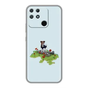 Чехлы с картинкой собаки Патрон для Realme NARZO 30A (AlphaPrint) (Сапер Пес)