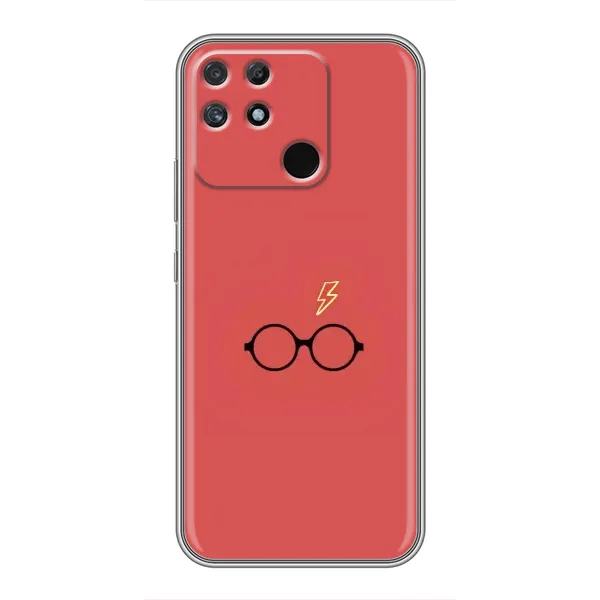Чохол з принтом «шрам та окуляри» для Realme NARZO 30A