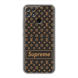Чехол для Realme NARZO 30A с картинкой Supreme (AlphaPrint) (Supreme LV)