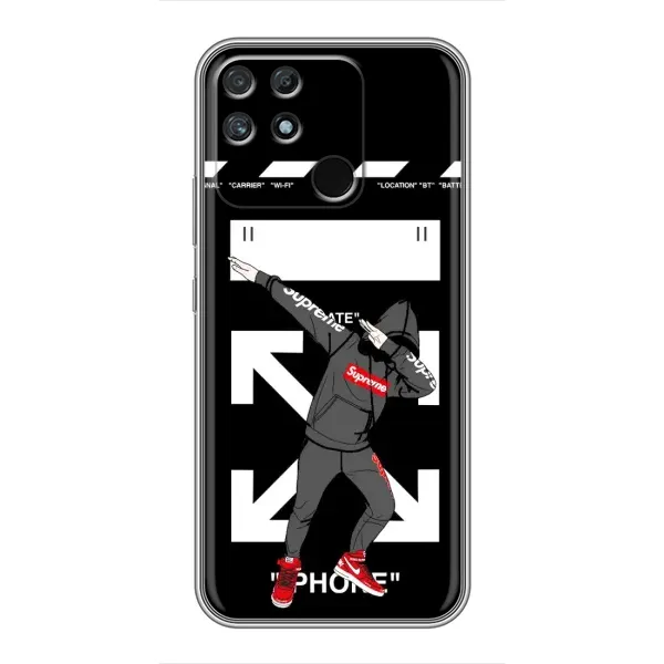 Чехол с принтом «Суприм» для Realme NARZO 30A