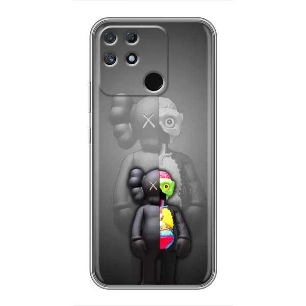 Чехол с принтом «Тело Bearbrick» для Realme NARZO 30A