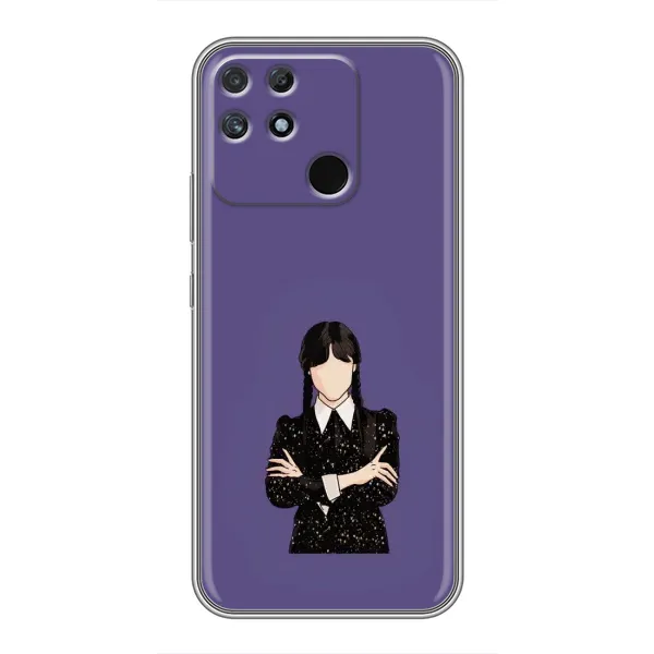 Чохол з принтом «Венздей у чорному» для Realme NARZO 30A