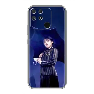 Силіконовий чохол з картинкою для Realme NARZO 30A (Венсдей)