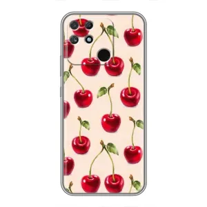 Чехлы с Фруктами для Realme NARZO 30A (VPrint) (Вишня)