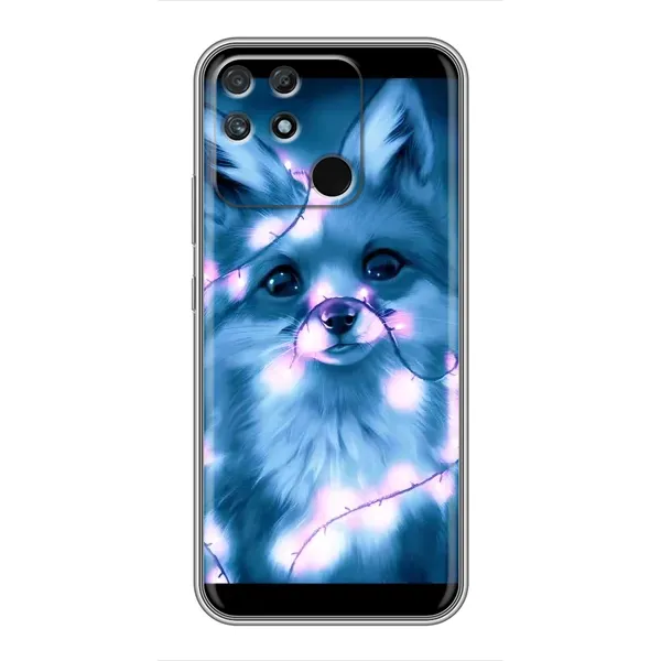 Чехол с принтом «Яркая лисичка» для Realme NARZO 30A