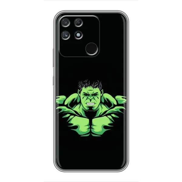 Чехол с принтом «Зелёный Халк» для Realme NARZO 30A