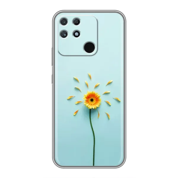 Чехол с принтом «Желтый цветок» для Realme NARZO 30A