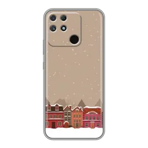 Новорічні, Святкові Чохли для Realme NARZO 30A - 2024 год (Зимове місто)