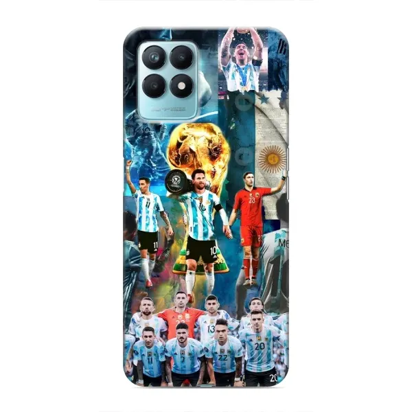 Чохол з принтом «Аргентина Мессі» для Realme NARZO 50 Чохол з принтом «Аргентина Мессі» для Realme NARZO 50