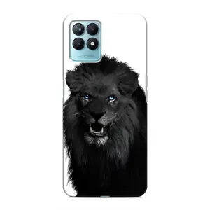 Чохли з картинкою животних Realme NARZO 50 (Чорний ЛЕВ)