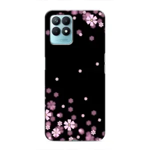 Чохол для RealMe NARZO 50 - з принтом (Дизайнерські) (AlphaPrint) (Квіти маленькі)