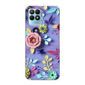 Чохли з квітами для Realme NARZO 50 (VPrint) (Дизайн квітів)