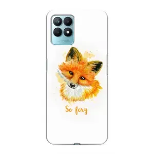 Чохли з картинкою Лисичка для Realme NARZO 50 (VPrint) (Дівчинка Лиса)