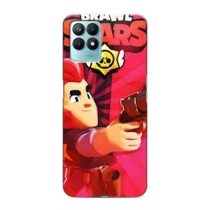 Чехол для Realme NARZO 50 Бравл Старс (VPrint) (Дуелянт Кольт)