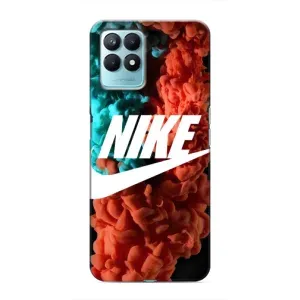 Чохол для Realme NARZO 50 - з принтом Найк (AlphaPrint) (Димчастий найк)