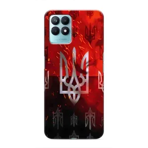 Украинские Чехлы для Realme NARZO 50 с картинкой УПА (AlphaPrint) (ГЕРБ УПА)
