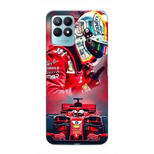 Чехол с принтом «Гонщик» для Realme NARZO 50