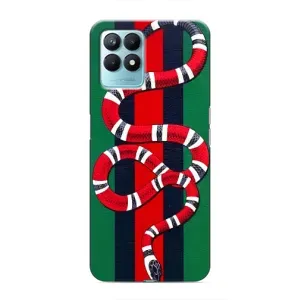 Чохли  GUCCI для RealMe NARZO 50 (AlphaPrint) (Gucci змія)