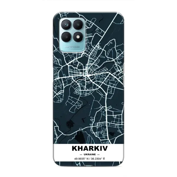 Чохол з принтом «Харків» для Realme NARZO 50