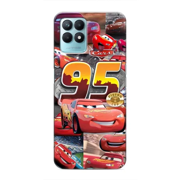 Чехол с принтом «Коллаж Молния Маквин» для Realme NARZO 50
